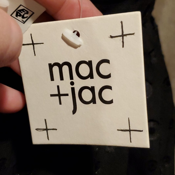 NWT Mac + Jac Black Junior's Dress Small New - Picture 5 of 8